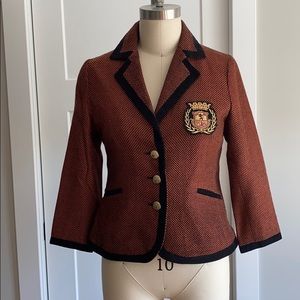 School uniform inspired blazer